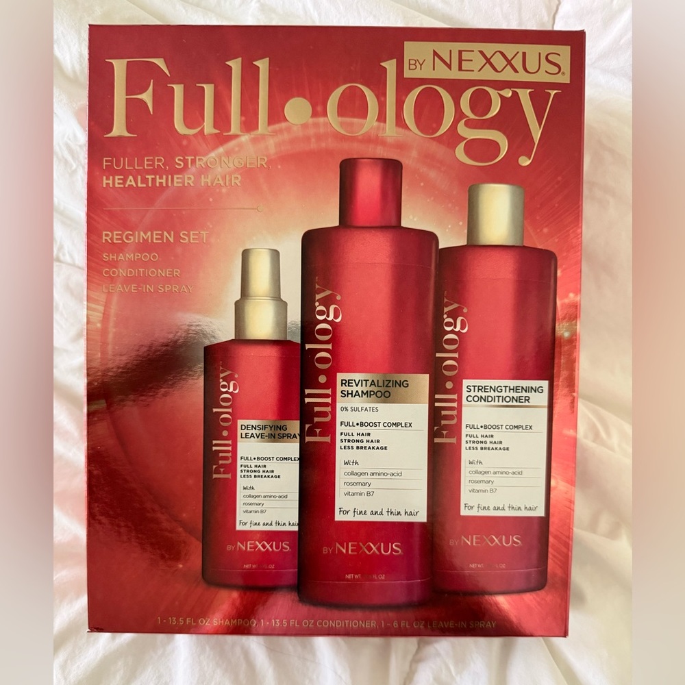 Nexxus Fullology Revitalizing Shampoo & Conditioner Set - Red